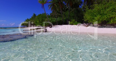 v02940 Maldives beautiful beach background white sandy tropical paradise island with blue sky sea water ocean 4k