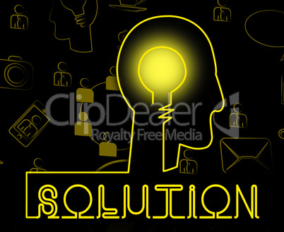 Solution Brain Represent Solving Successful And Resolution