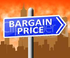 Bargain Price Showing Internet Deal 3d Illustration