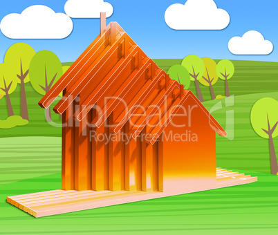Buying A Home Meaning House Purchases 3d Rendering