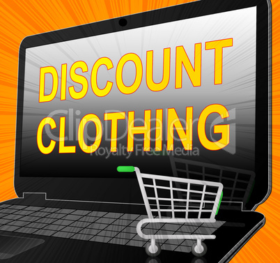 Discount Clothing ShowisCheap Clothes 3d Illustration