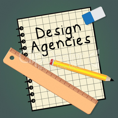 Design Agencies Represents Creative Artwork 3d Illustration