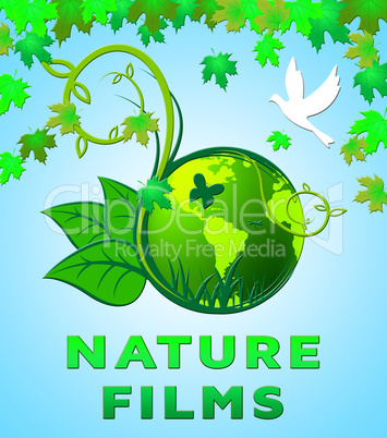 Nature Films Scenic Natural Outdoors Movies 3d Illustration