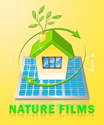 Nature Films Displays Environment Movies 3d Illustration