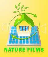 Nature Films Displays Environment Movies 3d Illustration
