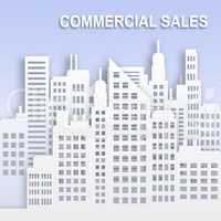 Commercial Sales Represents Office Property Buildings 3d Illustr