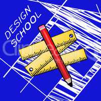 Design School Meaning Artwork Studying 3d Illustration