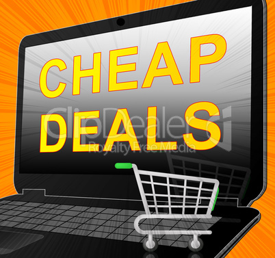 Cheap Deals Represents Promotional Closeout 3d Illustration