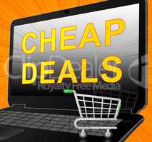 Cheap Deals Represents Promotional Closeout 3d Illustration