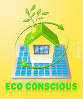 Eco Conscious Displays Environment Aware 3d Illustration