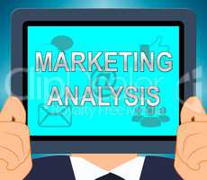 Marketing Analysis Shows SEM Research 3d Illustration