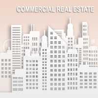 Commercial Real Estate Represents Office Property 3d Illustratio