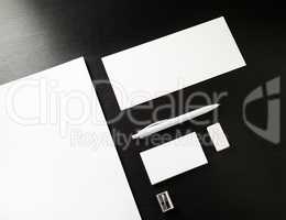 Blank stationery set