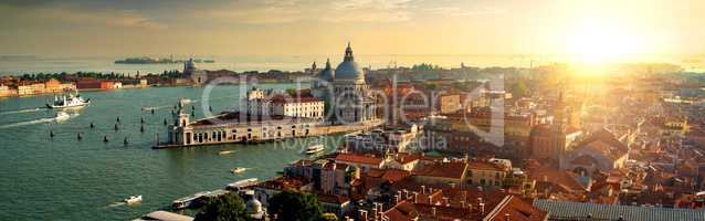 Top view of Venice