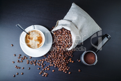 Still life with coffee