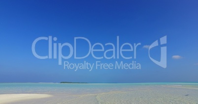 v01042 Maldives beautiful beach background white sandy tropical paradise island with blue sky sea water ocean 4k