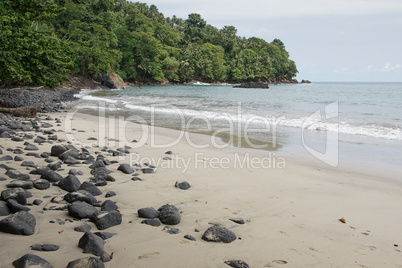 Strand Praia Micondo, Sao Tome and Principe