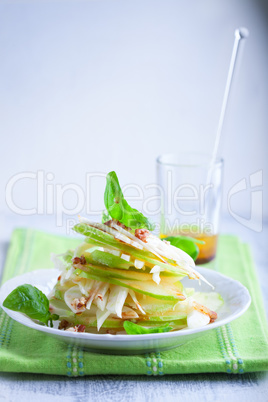 Fennel and apple salad
