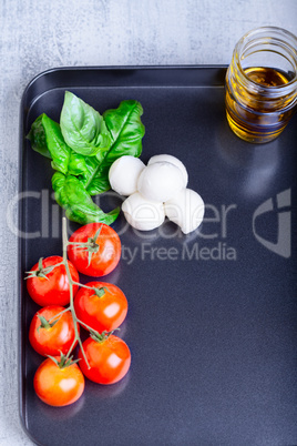 Caprese salad ingredients