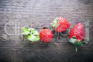 A fresh Strawberries