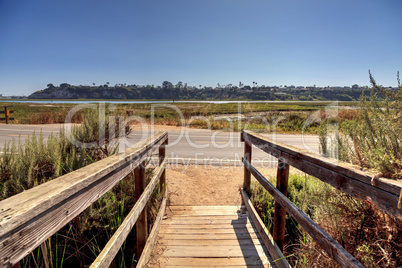 Newport Back Bay loop hiking trail