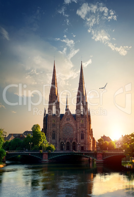 Church in Strasbourg