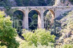 Ancient stone viaduct