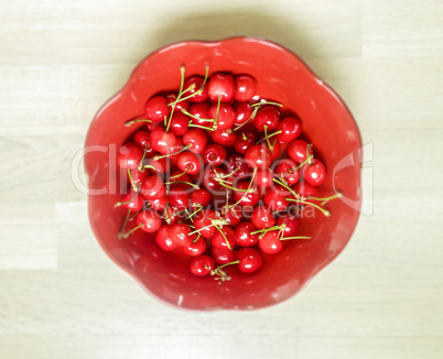 red cherries