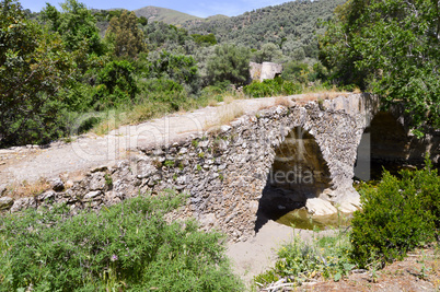 Old stone bridge with arches