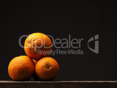 fresh organic orange fruits