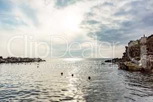 CinqueTerre, world cultural heritage on the Italian Mediterranean coast