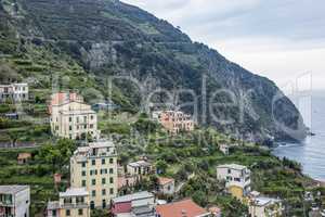 CinqueTerre, world cultural heritage on the Italian Mediterranean coast