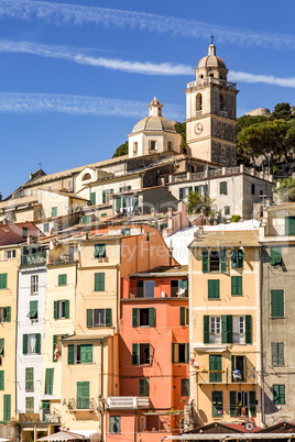 Portovenere on the Ligurian Coast, Mediterranean Sea