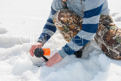 winter fishing