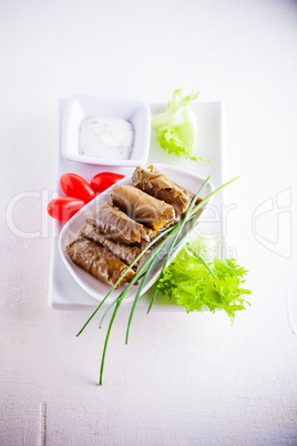 Stuffed Grape Leaves