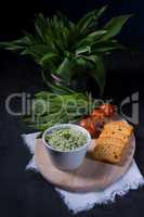 Wild garlic salt