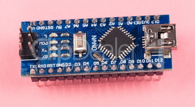 Printed Circuit Board with components