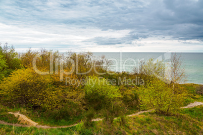 Landschaft an der Küste der Ostsee