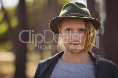 Close up portrait of man