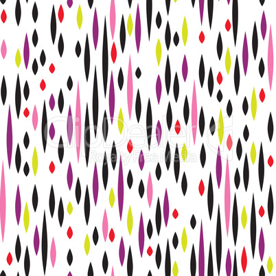 Abstract spot pattern. Multicolor holiday seamless ornament. Wat