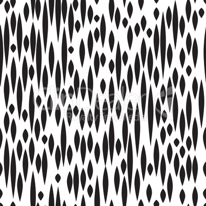Abstract spot seamless pattern. Black and white texture. Fall st