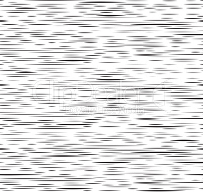 Abstract irregular stripe line seamless pattern. Black and white