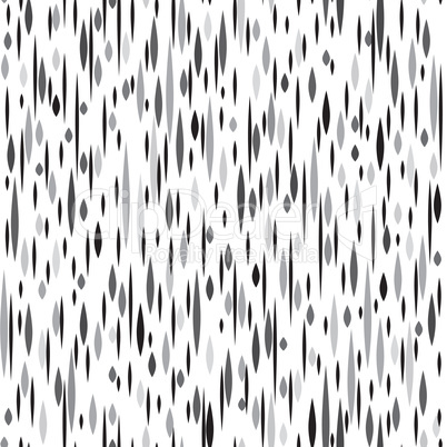 Abstract spot seamless pattern. Black and white blot texture. Fa