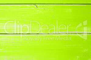 Light Green Wooden Slats Background With Copy Space