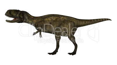 Abelosaurus dinosaur - 3D render