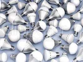 Different types of LED light bulbs