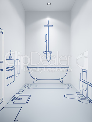 bathroom planning design