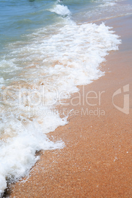 Sea Wave On Beach