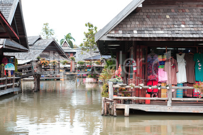 Floating Market In Thailand