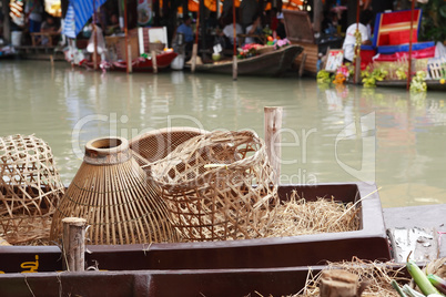 Floating Market In Thailand